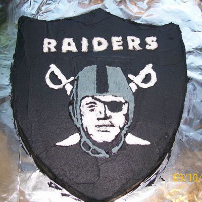Raiders Cake