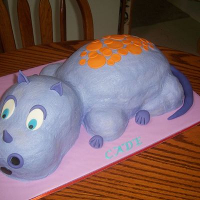 Purple Baby Dinosaur