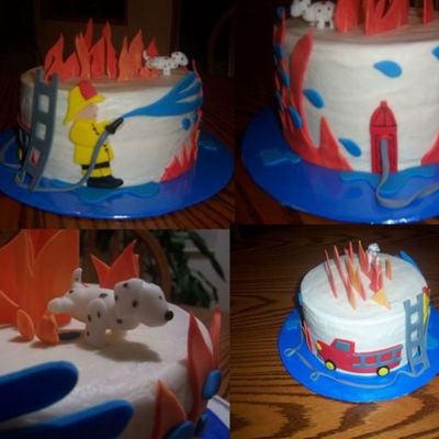 Fireman Cake