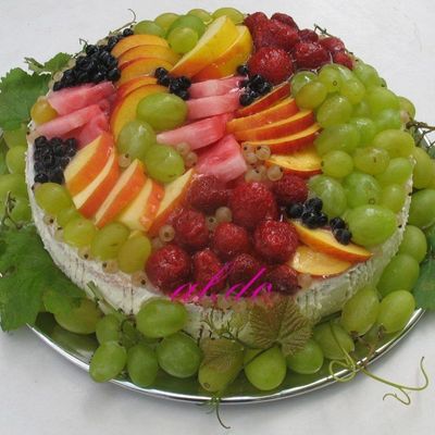 Summer Fruit Cake