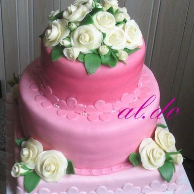 Romantic Pink Cake