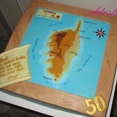Corsica Map
