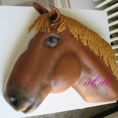 Horse Head Cake