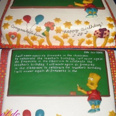 Cake For English Teacher