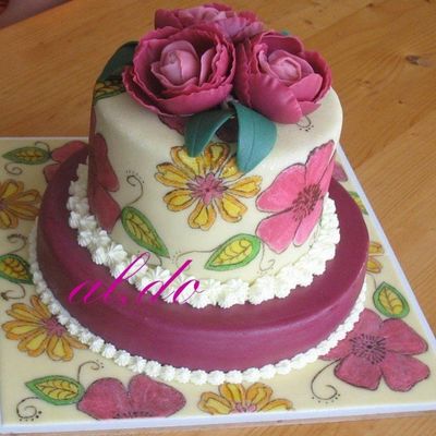 Flowers Cake