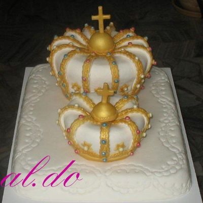 Crown Of Virgin Mary And Jesus