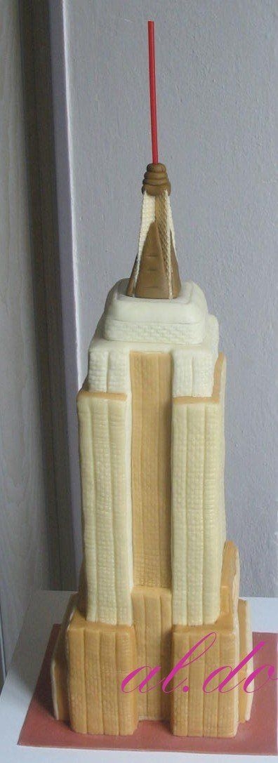 Empire State Building Cake