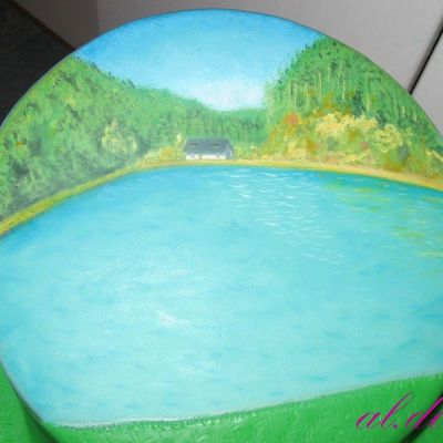 Colours Gel Painting