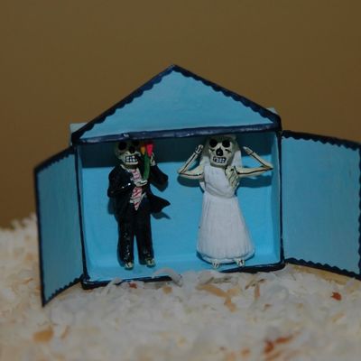 Dia De Los Muertas Cake Topper