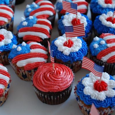 4Th Of July Cupcakes