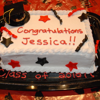 My Daughter's 8Th Grade Graduation Cake