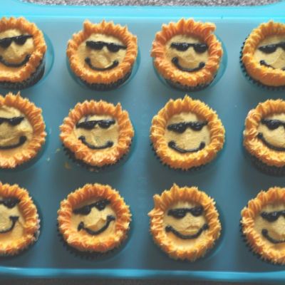 Sun Cupcakes