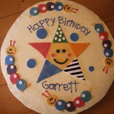 Baby Einstein Theme Cake