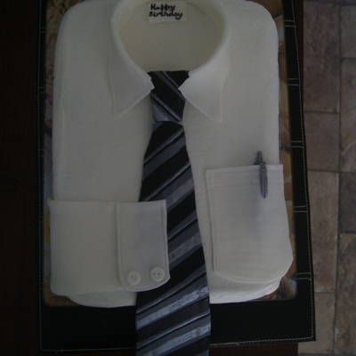 Shirt & Tie Cake