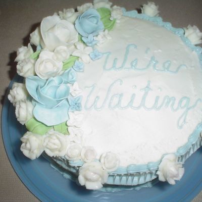 First Baby Shower Cake