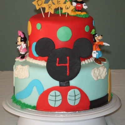 Mickey Mouse Clubhouse Cake