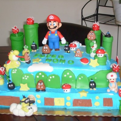 Super Mario Bros Cake