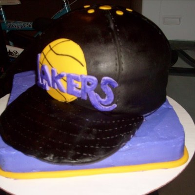 Basketball Hat Cake