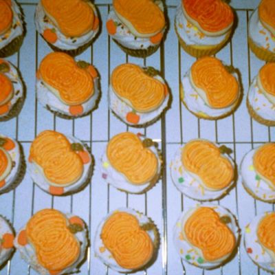 Thanksgiving Autumn Cupcakes