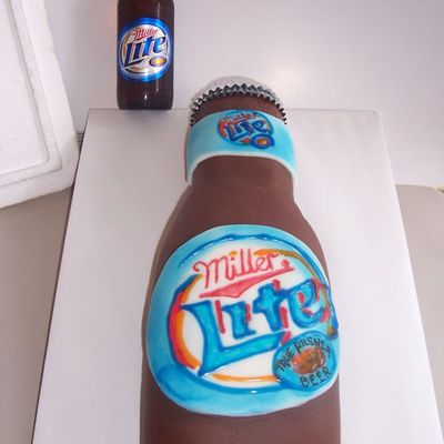 3D Beer Bottle