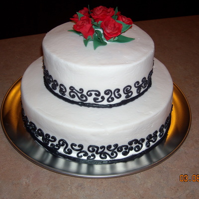 Work 30Th Anniversary Cake