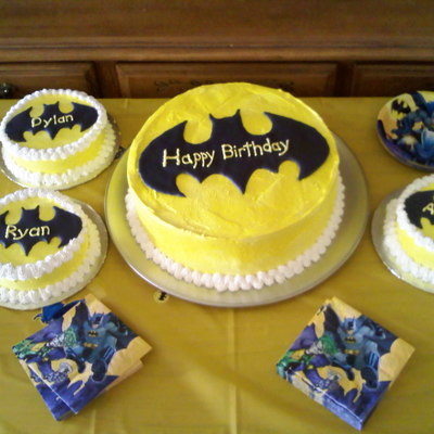 Batman Birthday Cake
