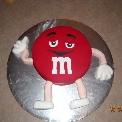 Red M & M