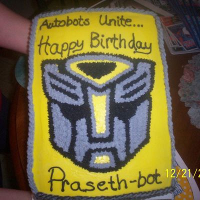 8 Year Old's Birthday Cake