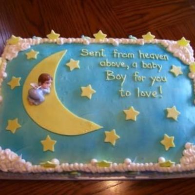 Ethan's Shower - Top View