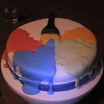 Painter Cake