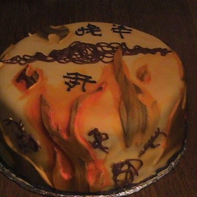First Fondant Cake