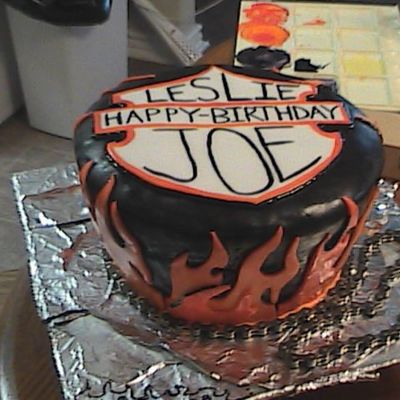 Harley Birthday Cake!