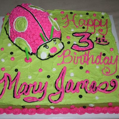 Ladybug - Pink And Green