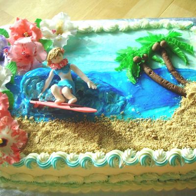 Hawaiian Surfer Girl