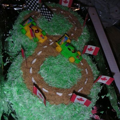 Race Track Cake