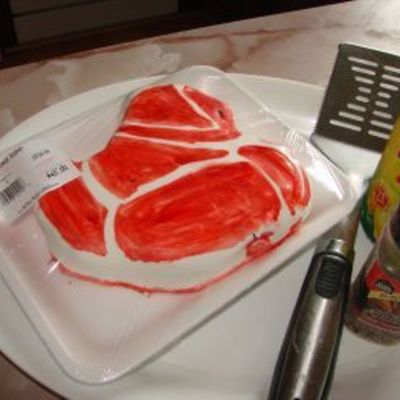 Steak Tbone Cake