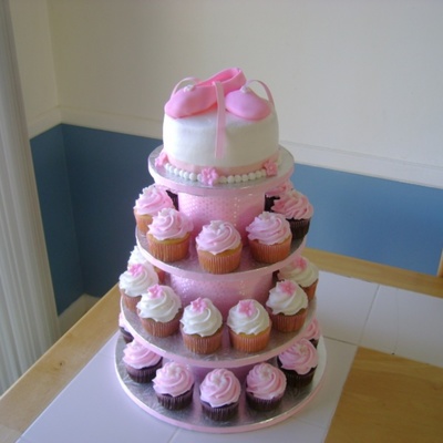Ballet Cupcake Tower