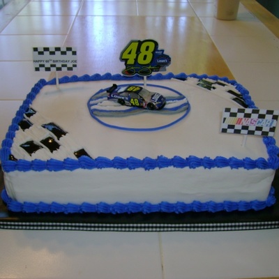 Nascar Cake