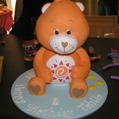 3D Care Bear Cake