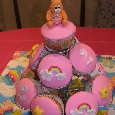 Care Bear Cupcakes