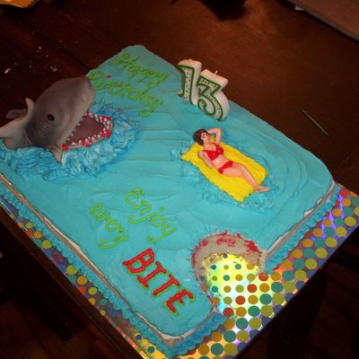 Shark Bite Cake