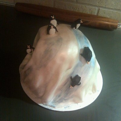 Penguins On The Iceberg