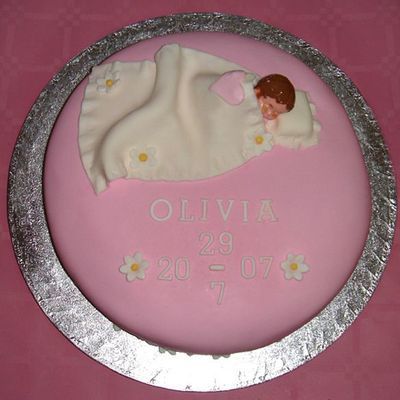 My Daughters Christening-Cake