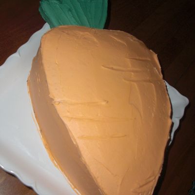 Carrot Shaped Cake