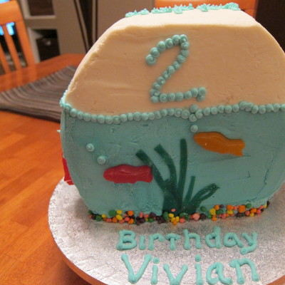 Fish Tank Cake