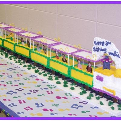 3D Barney Train For Annaliesse