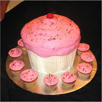 Giant Cupcake For Breanna