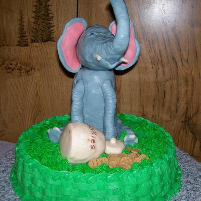 Elephant Caught Cookies.