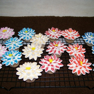 Cupcake Flowers