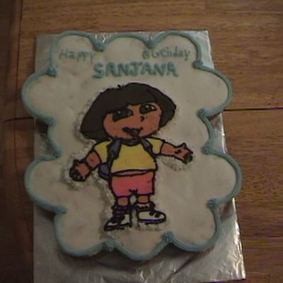Dora Cupcake Cake